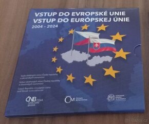 Sada oběžných mincí výročí vstupu do EU 2024