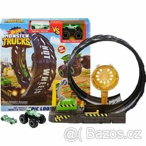 Hot Wheels Monster Truck dráha smyčka - 1