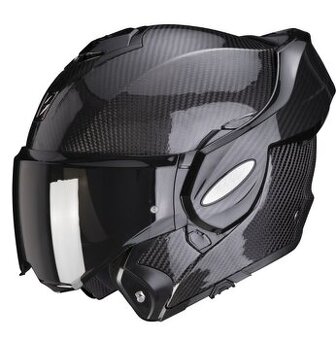 Překlápěcí přilba Scorpion EXO-TECH EVO Carbon černá lesklá