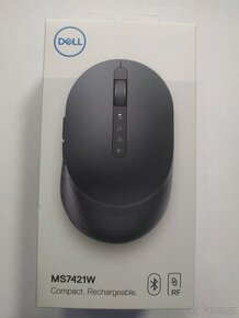 Dell nabíjecí myš MS7421W graphite black - 1