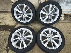 17"zimní alu sada Trius 5x112 origo Octavia 3 RS Golf 7 GTD - 1