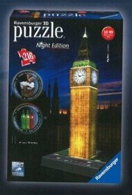 Ravensburger 3D Big ben noční edice