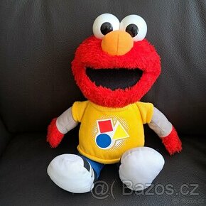 Plyšový mluvící a zpívající Elmo ze Sesame Street