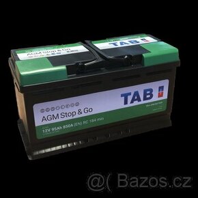 Autobaterie TAB AGM 12V 95Ah 850A