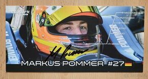 Markus Pommer originální autogram