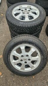 Sada alu kol Opel 5x110 s zimní pneu rozměr 195/65/15 - 1