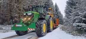 John deere 6215R + čelní nakladač TRIMA