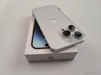 apple iphone 14 PRO 128gb Silver / Batéria 90%