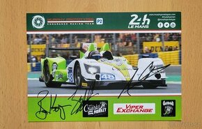 Keating Bleekemolen Goossens Le Mans orig. autogramy - 1