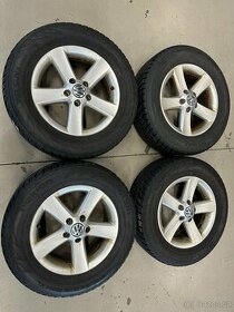 Sada ALU kol originál VW Tiguan 5x112 - ZIMNÍ SADA - 1