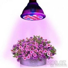 LED grow žárovka E27 36W / ekvivalent 350W pro růst rostlin - 1