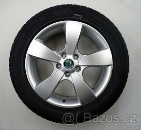 Škoda Octavia - Originání 17" alu kola - Letní pneu - 1