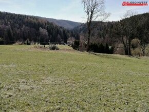 Stavební pozemek 1100m2 Velké Vrbno, Ski areál Paprsek - 1