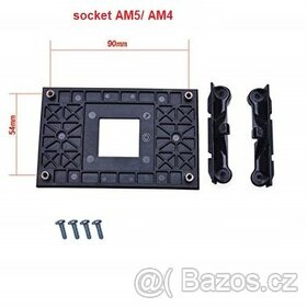 Bracket + backplate pro AMD AM5/ AM4, AM3+/ AM3/ AM2+/ AM2/ - 1