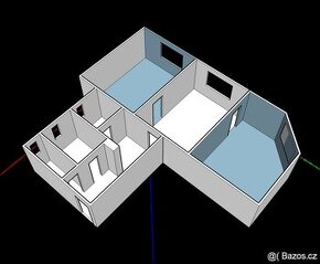 Pronájem 3+kk, 82 m2, Černožice