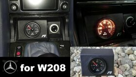 Přídavný budík Mercedes-Benz CLK W208 do přihrádky - 1