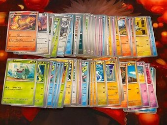 Pokemon 67ks MEW 151 karty  + 8ks RH/Rare Holo