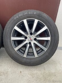 ALU kola R15 Platin P69 + letní pneu + TPMS senzory