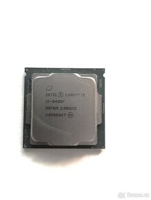 CPU Intel i5-9400f, LGA 1151