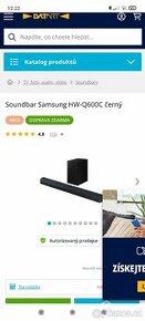 Soundbar Samsung