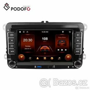 Radio de coche Podofo Android 7 "2 + 64G Carplay Android