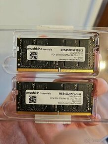 Pamet RAM Mushkin 64GB (2x32GB) 3200MHz / DDR4 / SO-DIMM