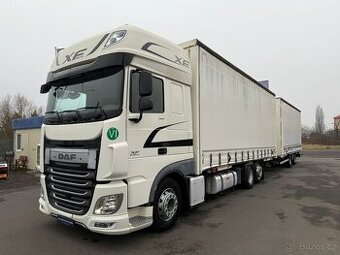 DAF XF 106.460 + HW PRŮJEZDNÁ SOUPRAVA