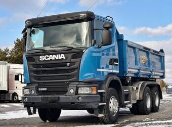 9126 - Scania G450 - 6x4 – Meiller S3 + Bordmatik – EURO 6 