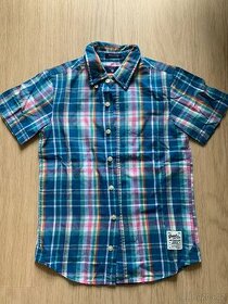 Chlapecká košile GANT s krátkým rukávem, 110-116