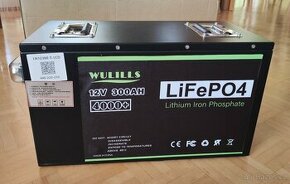 LiFePO4 baterie 300Ah - 12V, BMS, kovové pouzdro