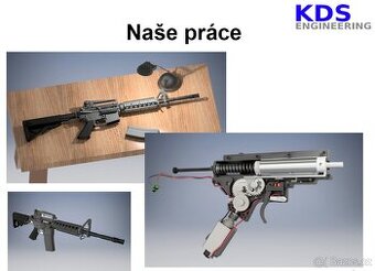 KDS Engineering - Výkresová dokumentace, 3D modely, 3D tisk