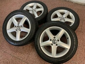 Originál Volkswagen ALU kola 5x112 r16 zimní pneu 8mm - - 1