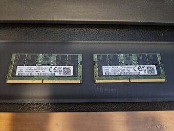 Samsung OEM 2x16GB DDR5 5600MHz CL46 SODIMM Kit