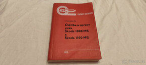 ŠKODA 1000 MB / 1100 MB údržba a opravy manuál veterán Š1000 - 1