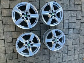 Alu kola Škoda 5x112. 16”