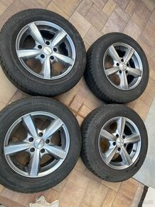 Alu kola 15” 5x112 a letní pneu 195/65/R15 - 1