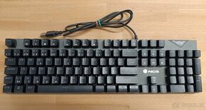 Herní klávesnice NGS GKX-500 -CZ/SK, RGB