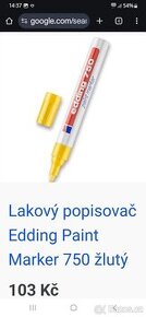 Popisovač lihovy Edding