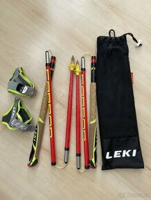 Trekové karbonové hole Leki micro trail pro 125 cm