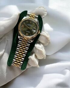 Rolex Datejust 36mm Two Tone Green