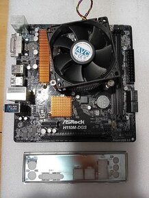 ASROCK H110M-DGS + i3-6300 + chladič CPU