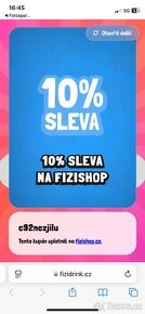 Sleva na tary shop a fizi shop