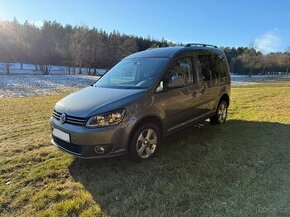 VW Caddy 2.0 TDI 103kw, DSG,  4motion, webasto, alcantara