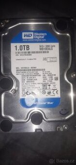 HDD WD Caviar Blue 1TB SATA/128MB Cache,WD10EALS