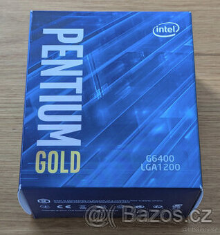 Procesor Intel Pentium G6400 + chladič