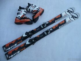 150. Lyže ROSSIGNOL - 130 cm + boty ROSSIGNOL 37eu - set