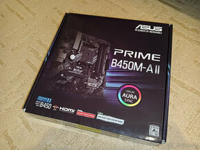 ASUS PRIME B450M A II + CPU (6C/12T), sock. AM4