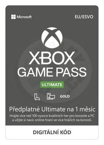 Xbox Game Pass Ultimate – předplatné na 1 měsíc CZ kód