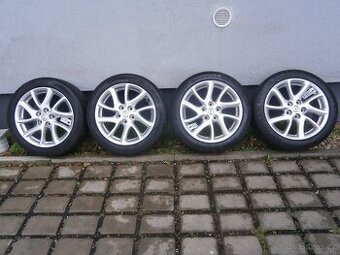 letní alu kola 5 x 114.3 205 50 17 originál mazda