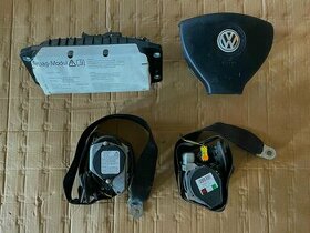 VW GOLF 5 1K 03-09 airbag volant + spol.+ pásy PP+LP